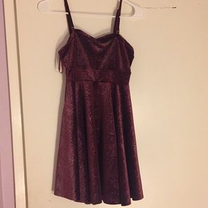 Maroon free people dress